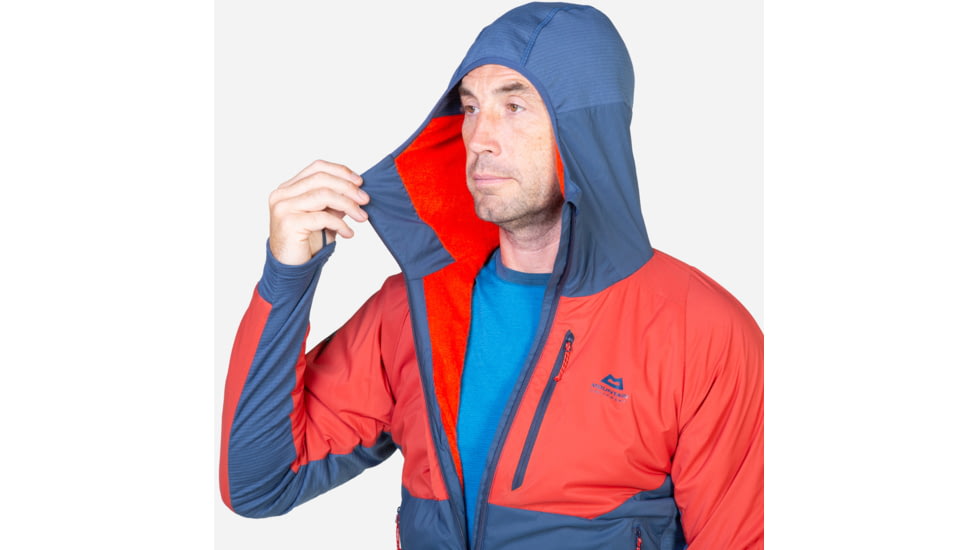 Mountain Equipment Switch Pro Hooded Jacket - Mens, Redrock/Dusk, Large, ME006776Me01848R/DL