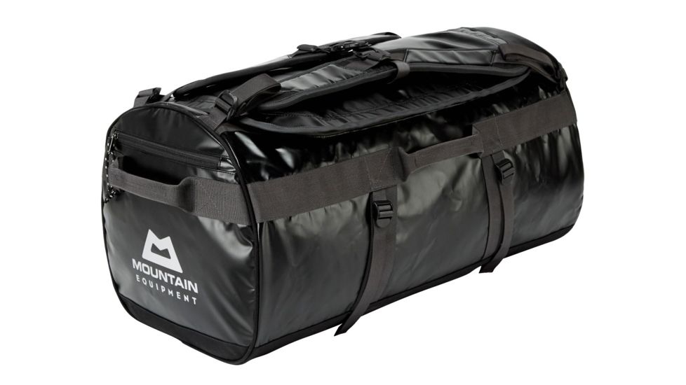 Mountain Equipment ME-002738-ME-01074-O/S: Wet &amp; Dry 140L Kit Bag, Black/Black/Silver