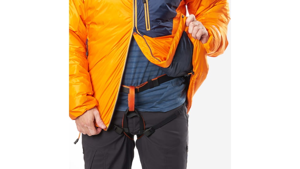 Mountain Equipment Xeros Jacket - Mens, Mango/Medieval, Small, ME-004876-ME-01618-S