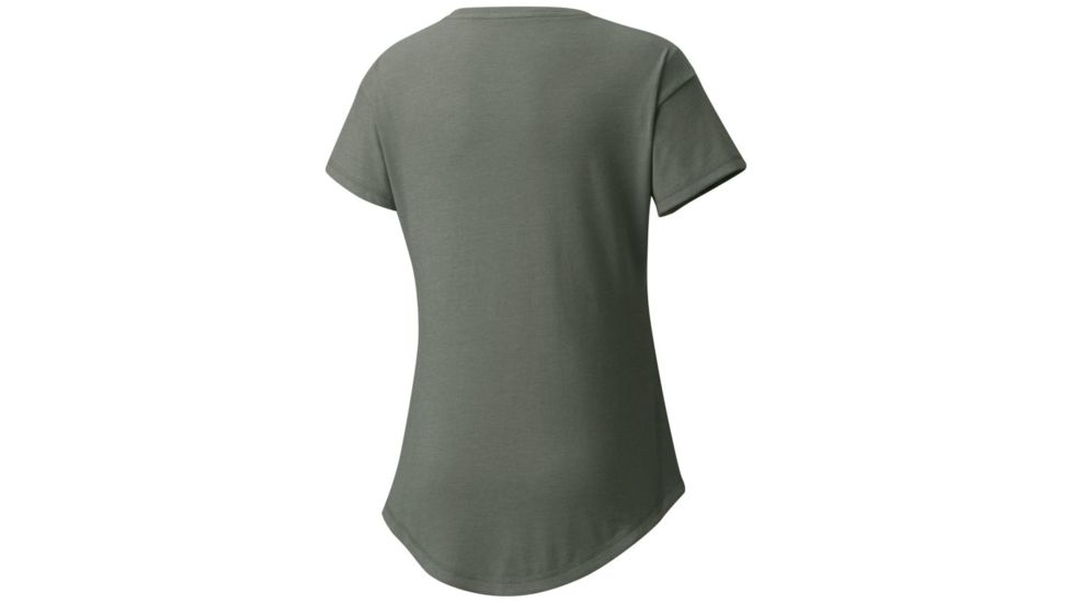 Mountain Hardwear 3 Peaks Short Sleeve T-Shirt - Women's, Heather Green Fade, XL 1764191394-XL