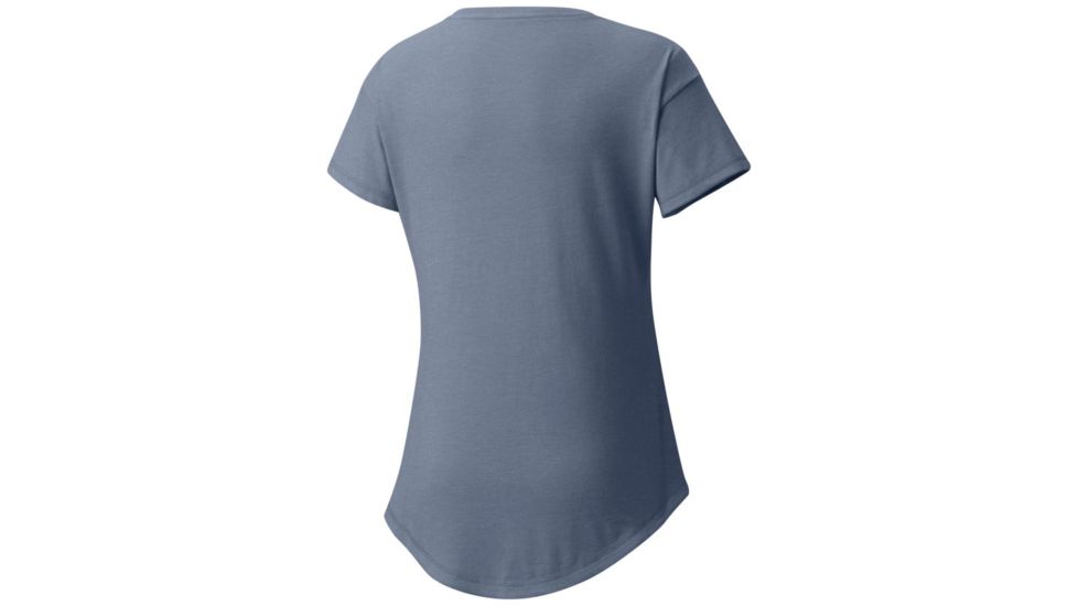 Mountain Hardwear 3 Peaks Short Sleeve T-Shirt - Women's, Heather Storm Cloud, XL 1764191441-XL
