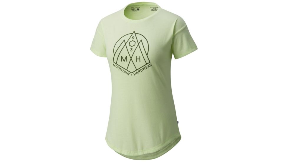 Mountain Hardwear 3 Peaks Short Sleeve T-Shirt - Women's, Heather Headlamp, L 1764191702-L