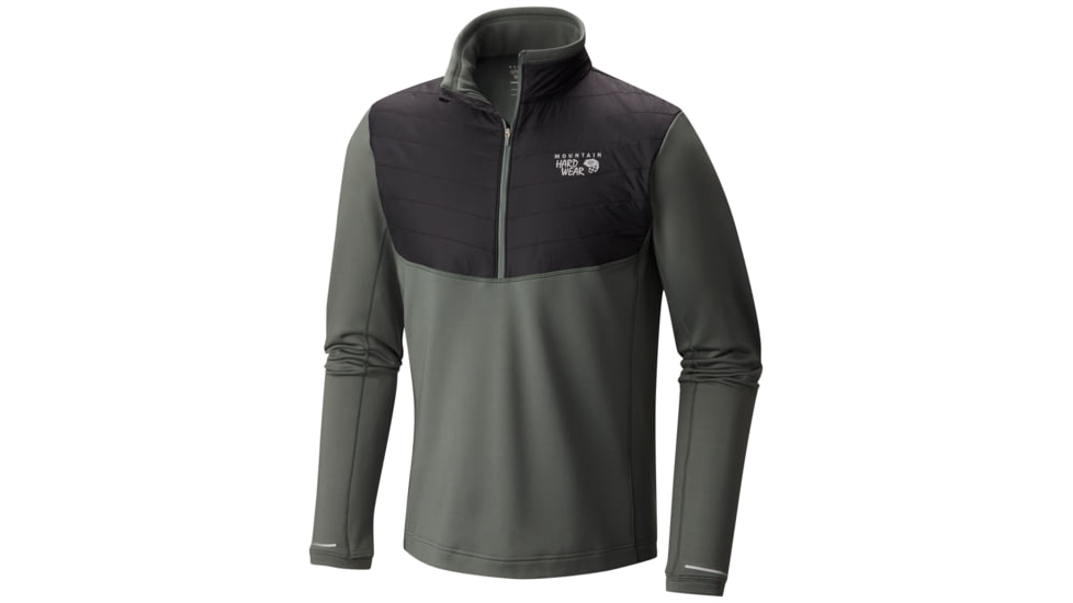 Mountain Hardwear 32 Degree Insulated 1/2 Zip - Men's-Thunderhead Grey-X-Large