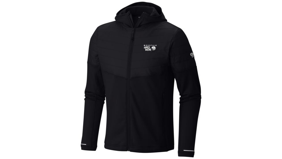 Mountain Hardwear 32 Degree Insulated Hooded Jacket - Mens, Black, Large, 1677191090-L