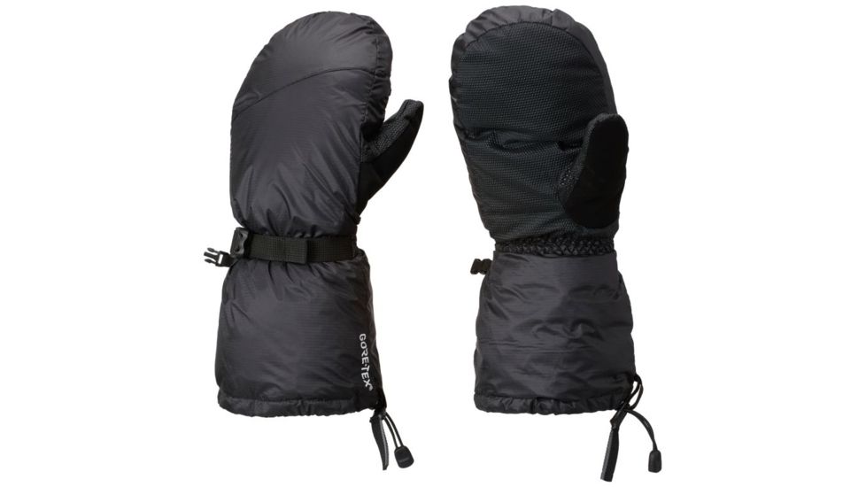 Mountain Hardwear Absolute Zero GORE-TEX Mittens, Black, Medium, 1844151010-M