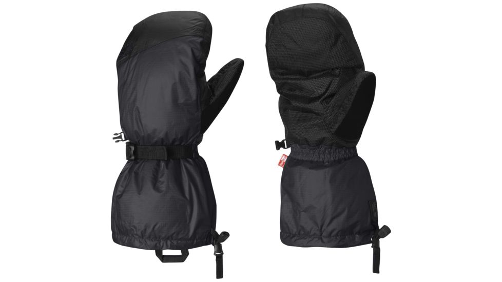 Mountain Hardwear Absolute Zero Mitt - Men's-Black-Large