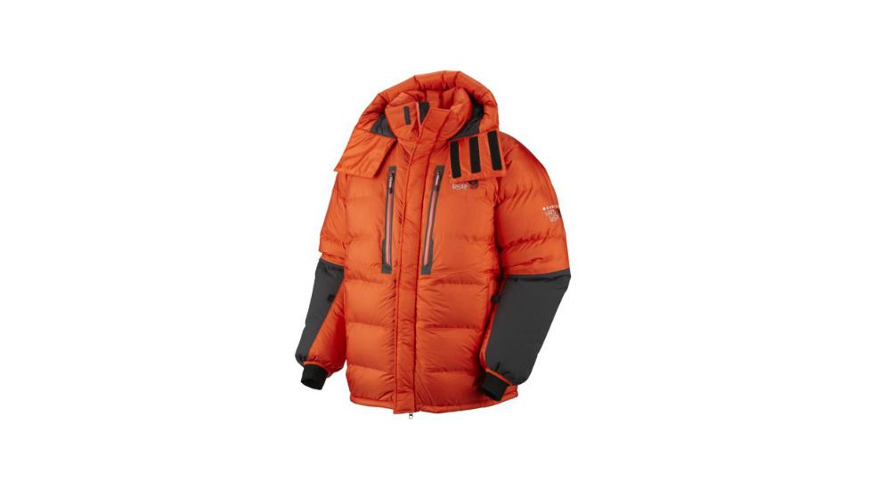 Mountain Hardwear Absolute Zero Parka - Men's, State Orange /Shark, XS, 1459281742-XS