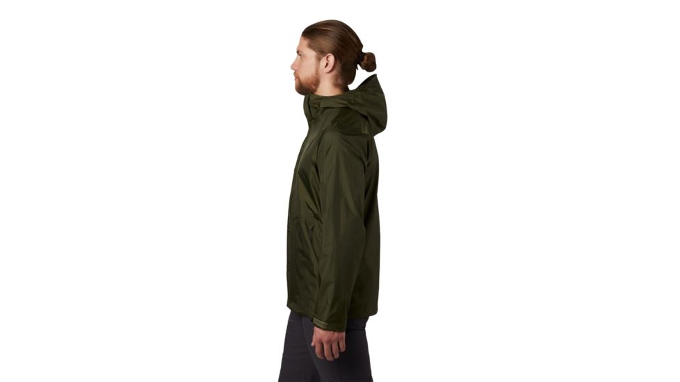 Mountain Hardwear Acadia Jacket - Men's, Dark Army, Medium, OM8289304-M