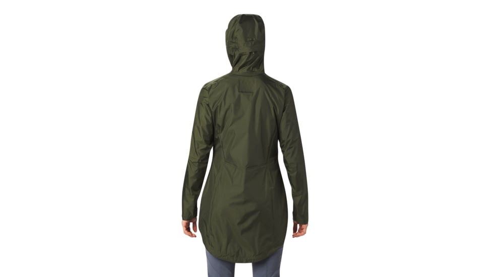 Mountain Hardwear Acadia Parka - Womens, Dark Army, Extra Small, 1871331304-XS