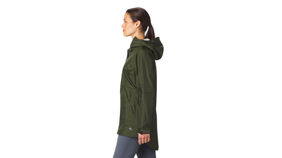 Mountain Hardwear Acadia Parka - Womens, Dark Army, Extra Small, 1871331304-XS