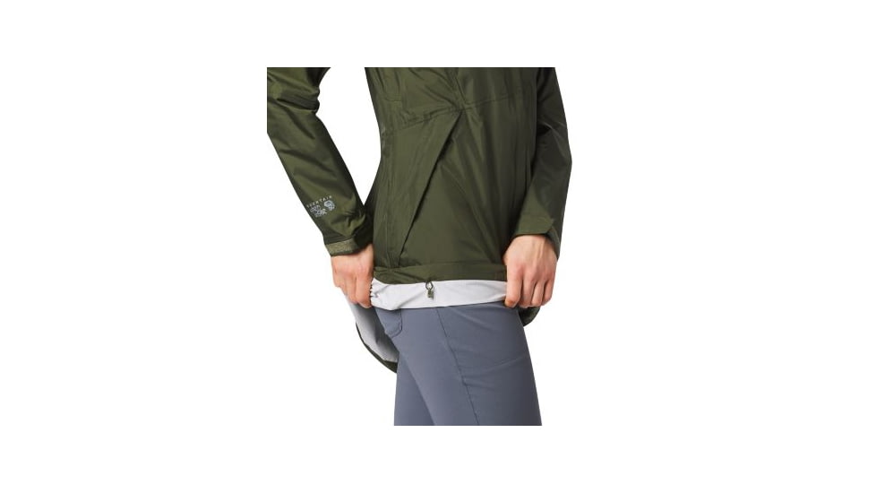 Mountain Hardwear Acadia Parka - Womens, Dark Army, Large, 1871331304-L