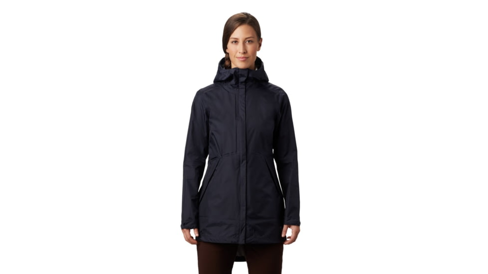 Mountain Hardwear Acadia Parka - Women's, Dark Zinc, Small, OL8283406-S