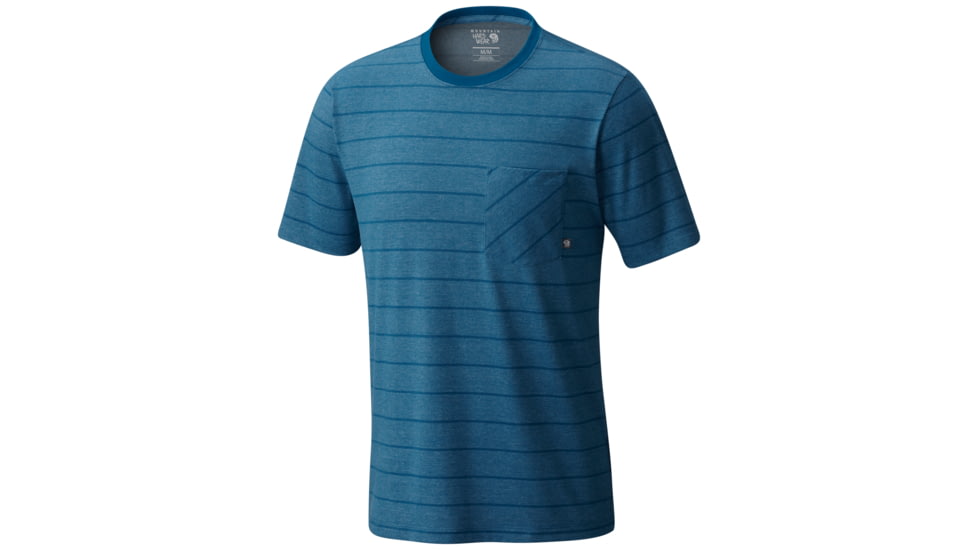 Mountain Hardwear ADL Short Sleeve T - Men's-Phoenix Blue-Large
