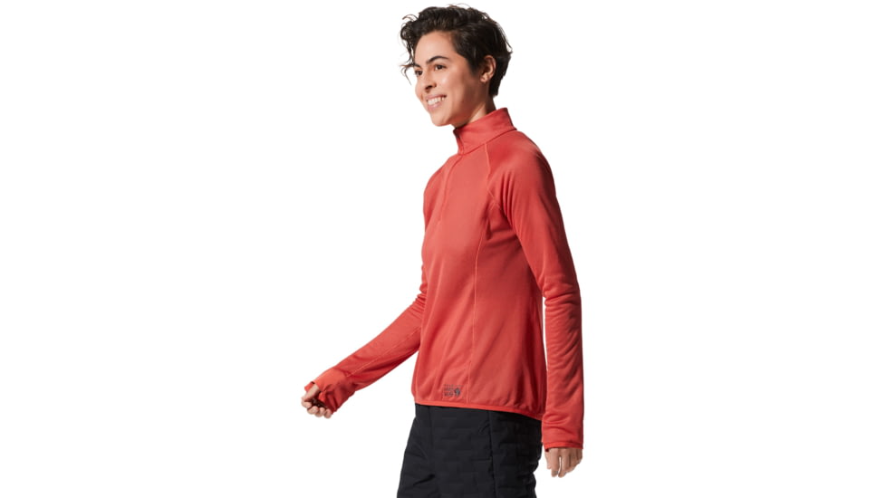 Mountain Hardwear AirMesh 1/2 Zip Top - Womens, Calla, Small, 1956571644-S