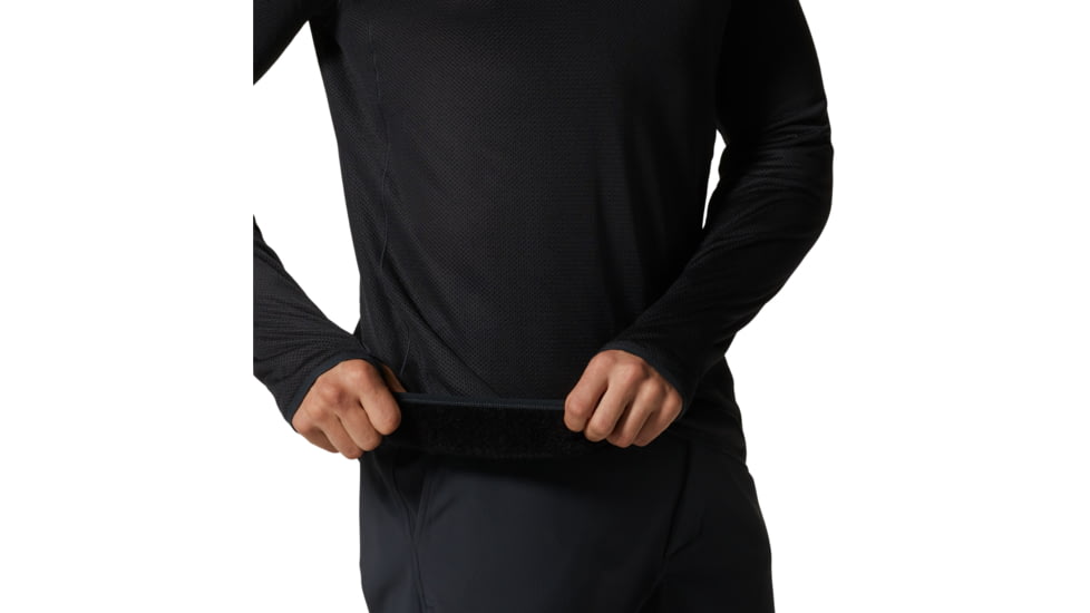 Mountain Hardwear AirMesh Hoody - Mens, Dark Storm, Large, 1949521004-Dark Storm-L