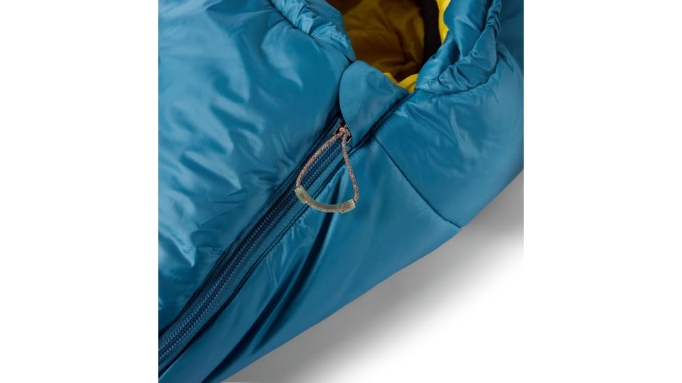Mountain Hardwear Alamere 0F/-18C Sleeping Bag,Reg, Caspian, REGxLH, 190423036608