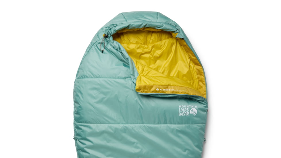 Mountain Hardwear Alamere 20F/-7C Sleeping Bag,Reg, Lichen Green, REGxRH, 190423051243