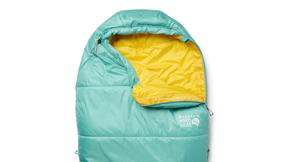 Mountain Hardwear Alamere W 20F/-7C Sleeping Bag,Reg, Light Icelandic, REGxLH, 190423051670