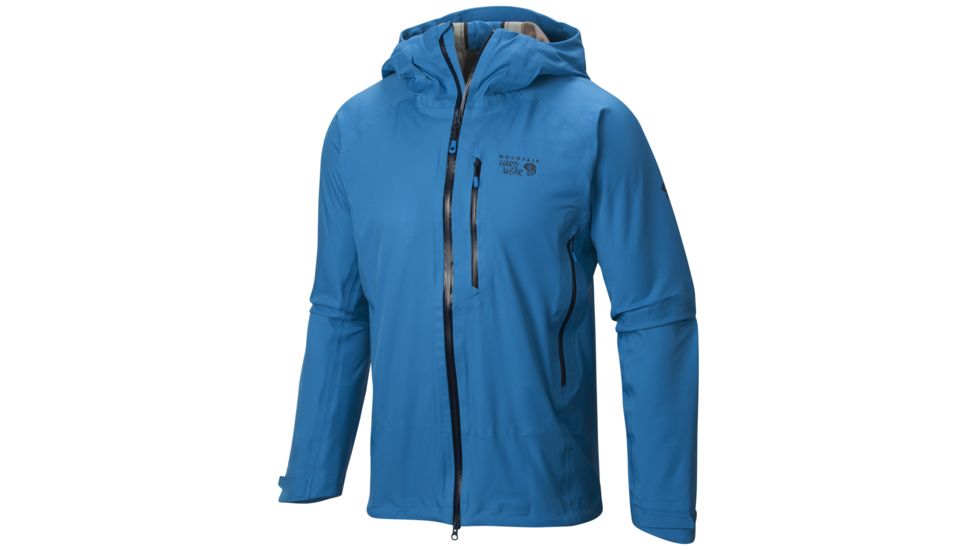 Mountain Hardwear Alchemy Hooded Jacket - Men's-Dark Compass-Small