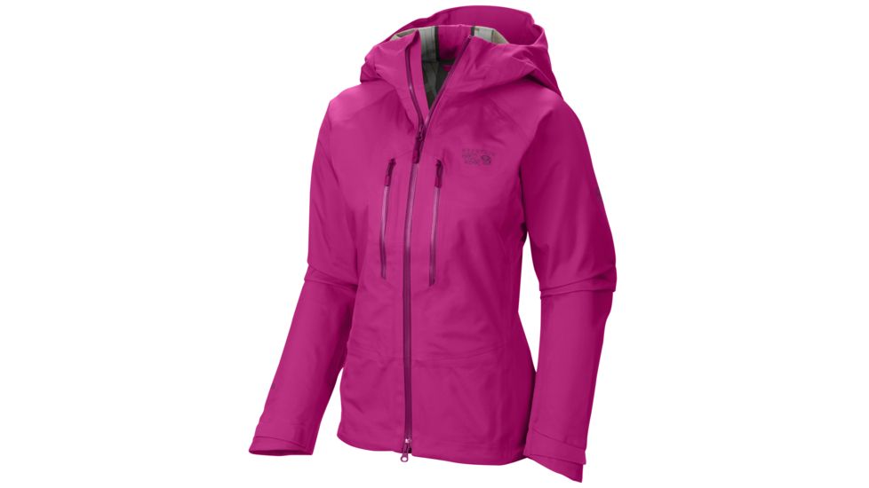 Alchemy Hooded Jacket - Womens-Haute Pink-Medium
