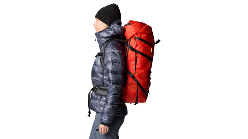 Mountain Hardwear Alpine Light Roll Top 45L Backpack, State Orange, S/M, 190423016518