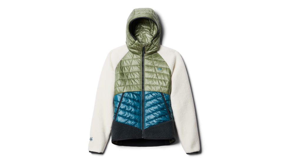 Mountain Hardwear Altius Hybrid Hoody - Women's, Field, Small, OL8190354-S