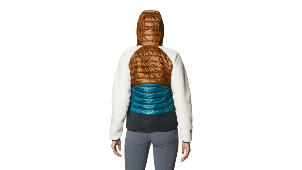 Mountain Hardwear Altius Hybrid Hoody - Women's, Golden Brown, Extra Small, OL8190233-XS