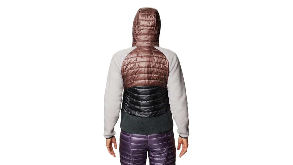 Mountain Hardwear Altius Hybrid Hoody - Women's, Warm Ash, Medium, OL8190249-M
