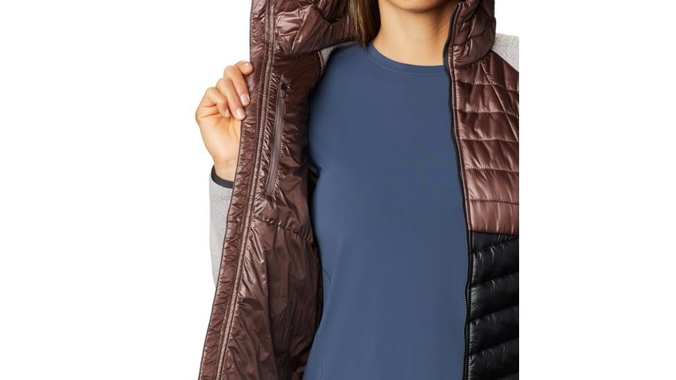 Mountain Hardwear Altius Hybrid Hoody - Women's, Warm Ash, Medium, OL8190249-M