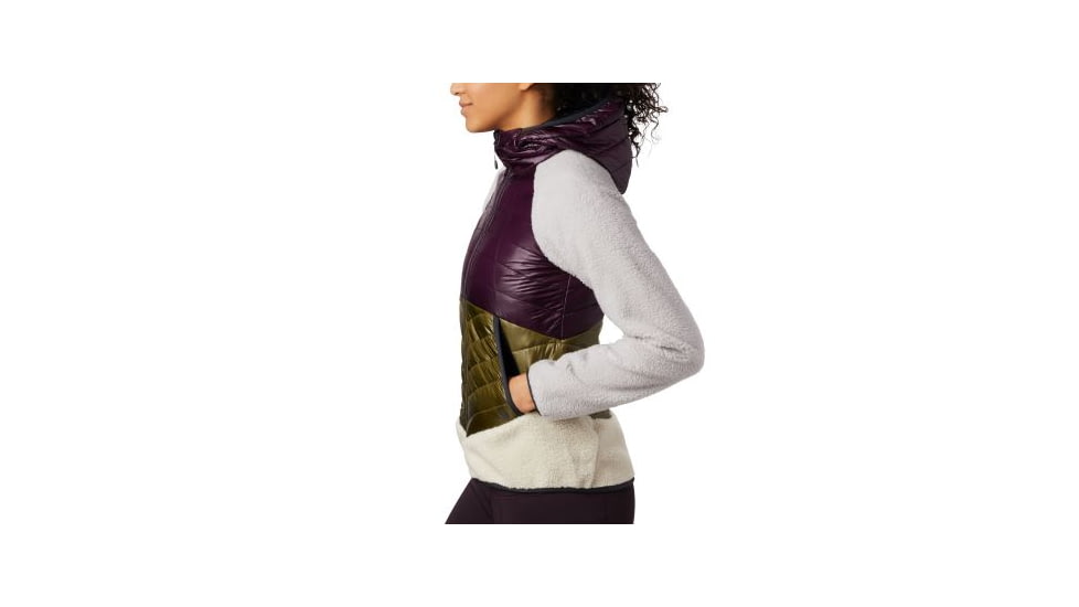 Mountain Hardwear Altius Hybrid Hoody - Womens, Darkest Dawn, Small, 1865681509-S
