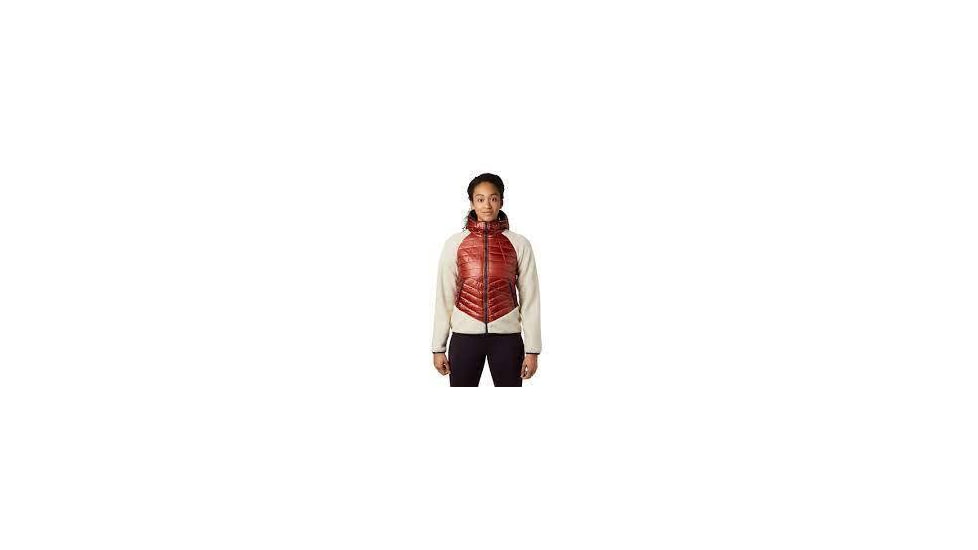 Mountain Hardwear Altius Hybrid Hoody - Womens, Rusted, Medium, OL8190801-M