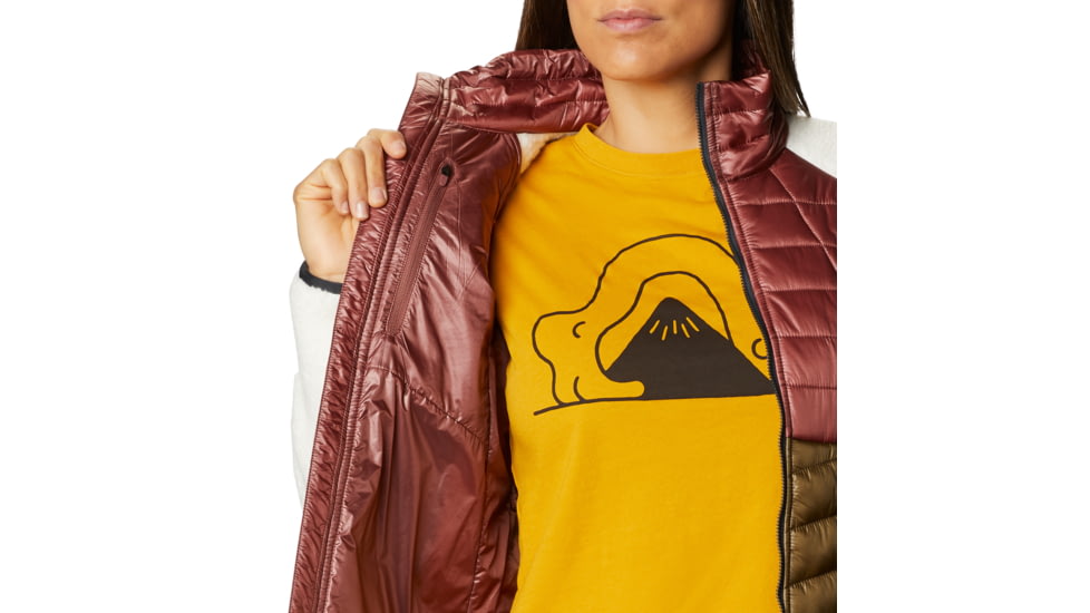 Mountain Hardwear Altius Hybrid W Jacket - Women's, Clay Earth, Small, OL8961643-S