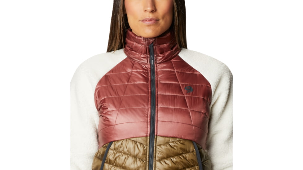 Mountain Hardwear Altius Hybrid W Jacket - Women's, Clay Earth, Small, OL8961643-S