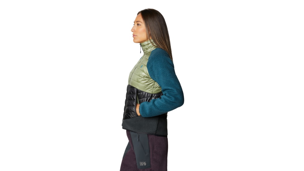 Mountain Hardwear Altius Hybrid W Jacket - Women's, Field, Extra Small, OL8961354-XS