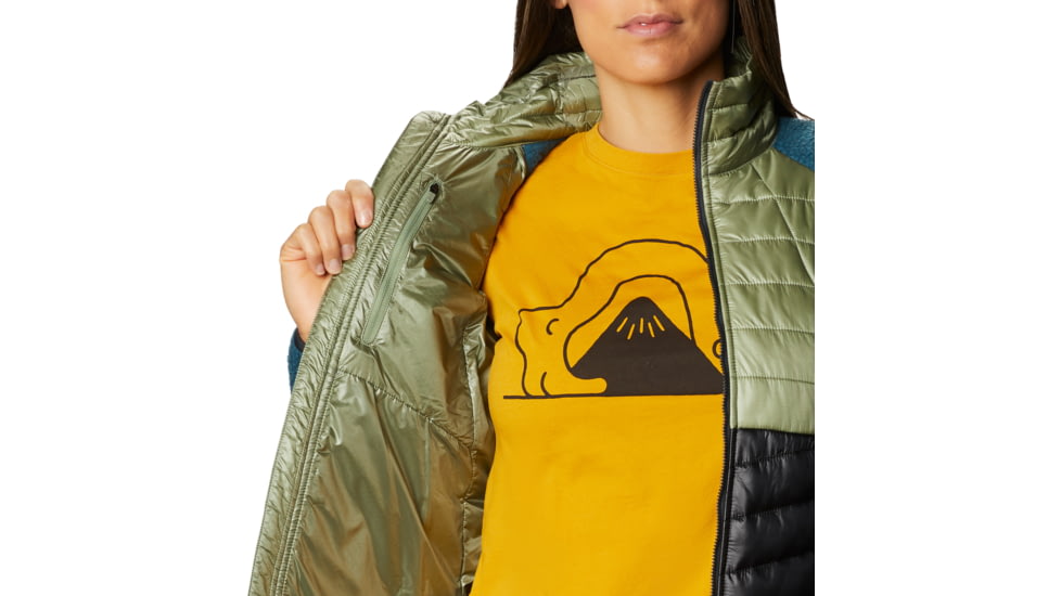 Mountain Hardwear Altius Hybrid W Jacket - Women's, Field, Extra Small, OL8961354-XS