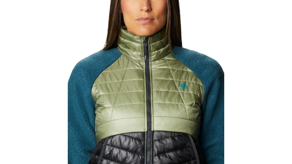 Mountain Hardwear Altius Hybrid W Jacket - Women's, Field, Extra Small, OL8961354-XS
