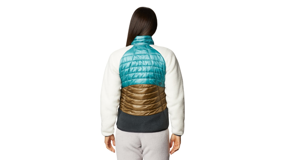 Mountain Hardwear Altius Hybrid W Jacket - Women's, Washed Turq, Large, OL8961447-L