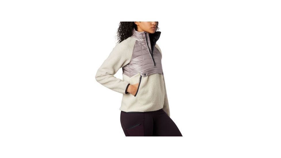 Mountain Hardwear Altius Hybrid Pullover - Womens, Mystic Purple, Small, 1850811514-S