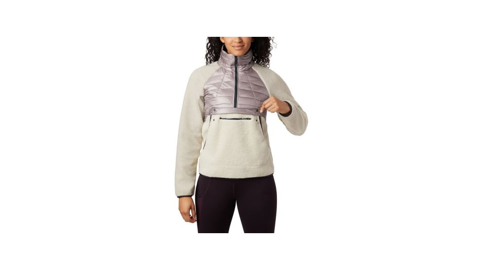 Mountain Hardwear Altius Hybrid Pullover - Womens, Mystic Purple, Small, 1850811514-S