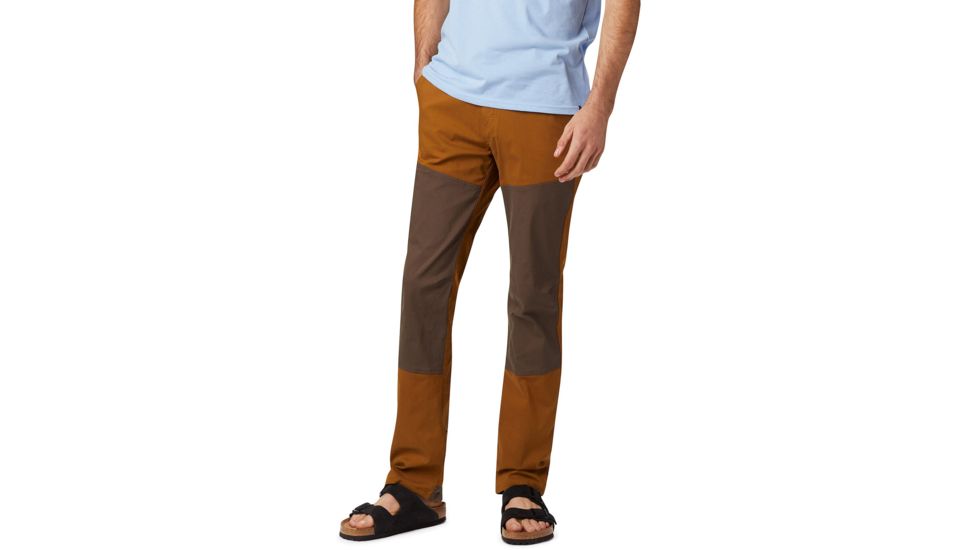 Mountain Hardwear AP Pant - Mens, Golden Brown/Tundra, 32, 32 Inseam, 1648971234-32-32