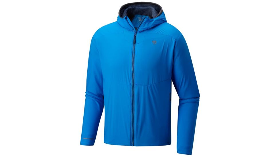 Mountain Hardwear ATherm Hooded Jacket - Men's, Altitude Blue, XXL 1731941438-XXL