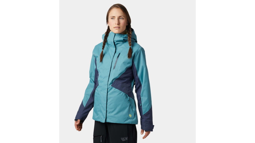 Mountain Hardwear Barnsie Insulated Jacket - Womens, Lakeshore Blue, Small, 1793021328-S
