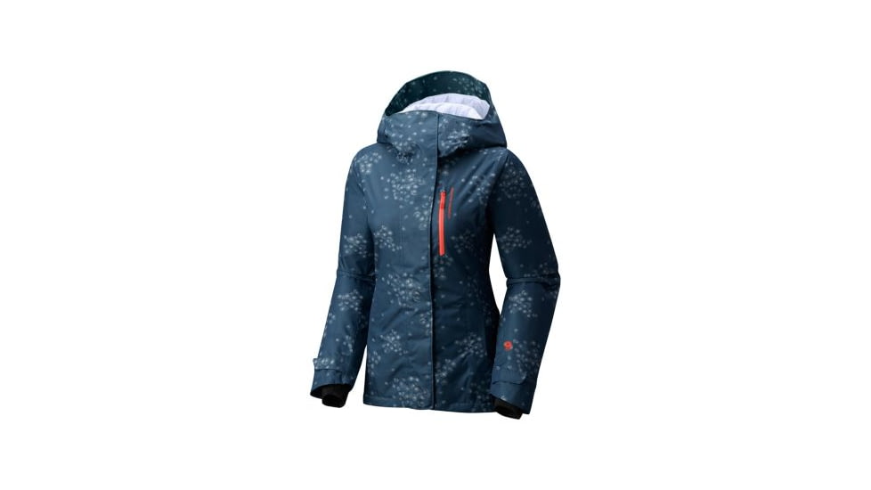 Mountain Hardwear Barnsie Jacket - Womens-Inkwell Cluster-X-Small