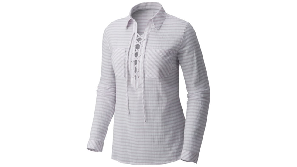Mountain Hardwear Berryessa Long Sleeve Popover - Women's, Purple Dawn, XS 1764501543-XS