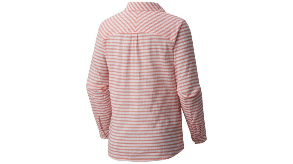 Mountain Hardwear Berryessa Long Sleeve Popover - Women's, Solstice Red, S 1764501804-S