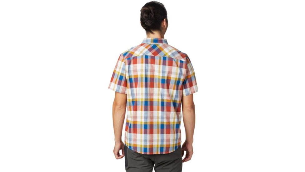 Mountain Hardwear Big Cottonwood Short Sleeve Shirt - Mens, Dark Copper, 2XL, 1829001838-XXL