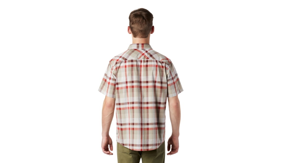 Mountain Hardwear Big Cottonwood Short Sleeve Shirt - Mens, Lightlands, Large, 1829001165-L