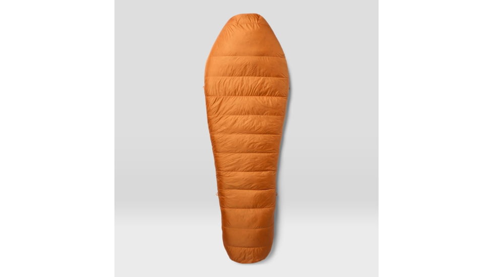 Mountain Hardwear Bishop Pass 0F/-18C Sleeping Bag, Hale Orange, L, 2105562-835-LNGxRH