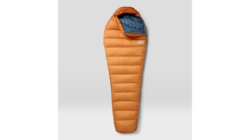 Mountain Hardwear Bishop Pass 0F/-18C Sleeping Bag, Hale Orange, L, 2105562-835-LNGxRH