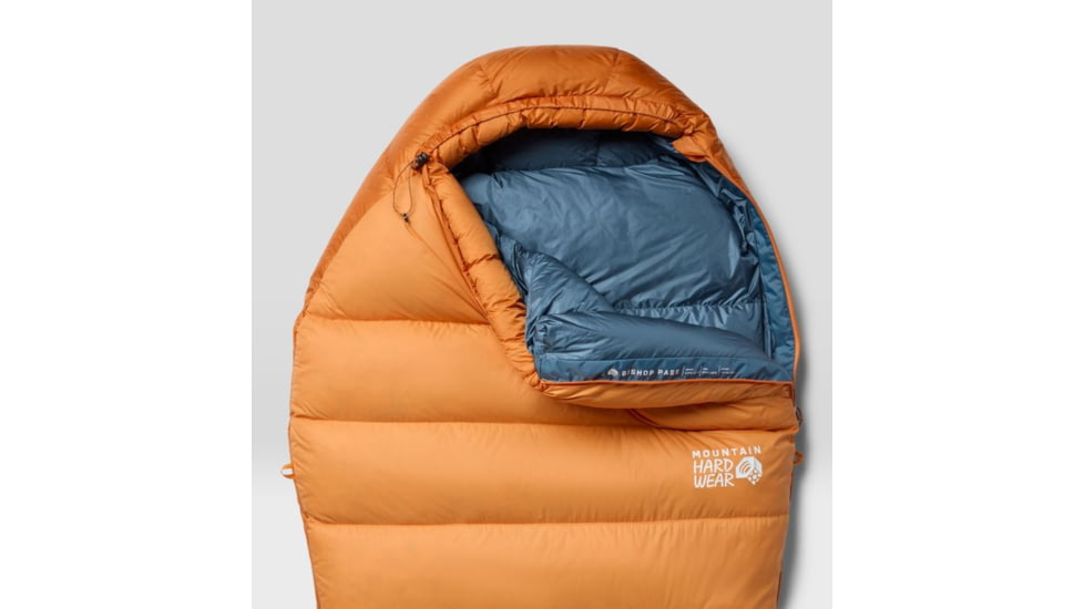 Mountain Hardwear Bishop Pass 0F/-18C Sleeping Bag, Hale Orange, L, 2105562-835-LNGxRH